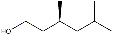 [S,(-)]-3,5-Dimethyl-1-hexanol Struktur