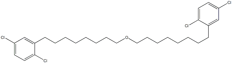 2,5-Dichlorophenyloctyl ether Struktur