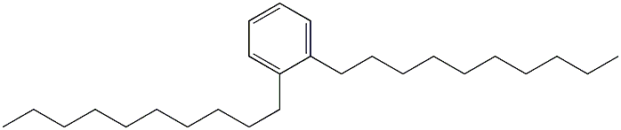 1,2-Didecylbenzene Struktur