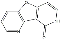 3,5-Diaza-9-oxa-9H-fluorene-4(3H)-one Struktur