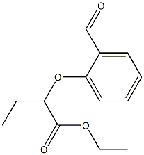 2-(2-Formylphenoxy)butyric acid ethyl ester Struktur