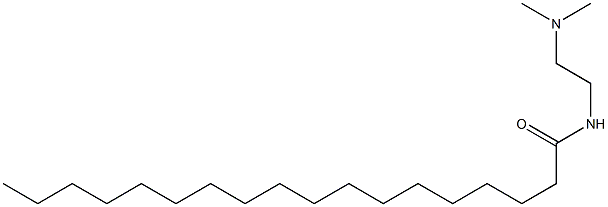 N-[2-(Dimethylamino)ethyl]octadecanamide Struktur