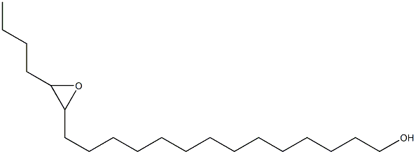 15,16-Epoxyicosan-1-ol Struktur