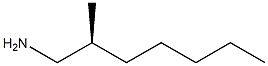 [S,(-)]-2-Methylheptylamine Struktur