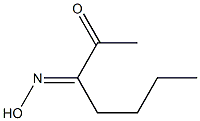 3-(Hydroxyimino)heptan-2-one Struktur