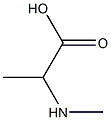 2-Methylaminopropionic acid Struktur