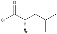 [S,(-)]-2-Bromo-4-methylvaleryl chloride Struktur