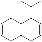 1,4,4a,5,8,8a-Hexahydro-1-isopropylnaphthalene Struktur