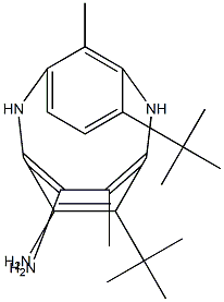 2-Methyl-4-tert-butyl-1,3-phenylenediamine/4-methyl-6-tert-butyl-1,3-phenylenediamine Struktur