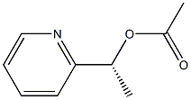 (R)-1-(2-Pyridyl)ethanol acetate Struktur