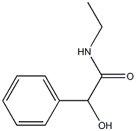 (-)-N-Ethyl-D-mandelamide Struktur