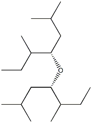 (+)-Isobutyl[(S)-2-methylbutyl] ether Struktur