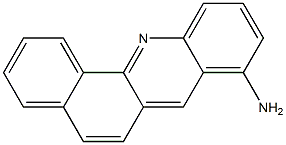 8-Aminobenz[c]acridine Struktur