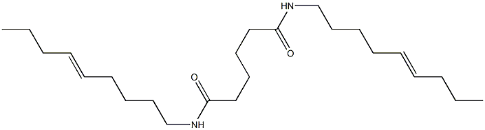 N,N'-Di(5-nonenyl)adipamide Struktur