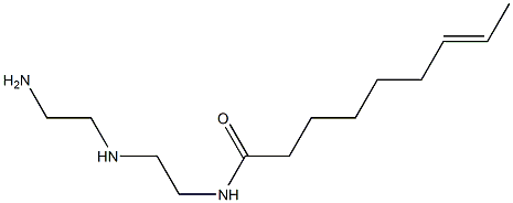 N-[2-[(2-Aminoethyl)amino]ethyl]-7-nonenamide Struktur