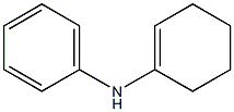 N-(1-Cyclohexenyl)aniline Struktur