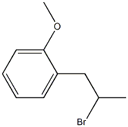 1-Methoxy-2-(2-bromopropyl)benzene Struktur