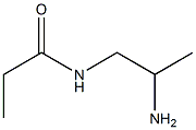 N-(2-Aminopropyl)propionamide Struktur