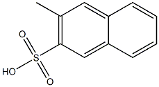 3-Methyl-2-naphthalenesulfonic acid Struktur