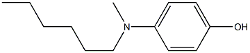 4-[Methyl(hexyl)amino]phenol Struktur