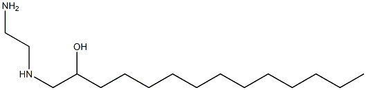 1-[(2-Aminoethyl)amino]-2-tetradecanol Struktur