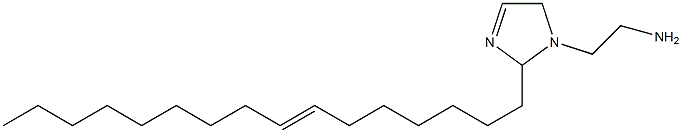 1-(2-Aminoethyl)-2-(7-hexadecenyl)-3-imidazoline Struktur