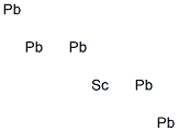 Scandium pentalead Struktur