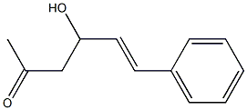 4-Hydroxy-6-phenyl-5-hexen-2-one Struktur