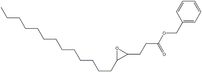 4,5-Epoxystearic acid benzyl ester Struktur