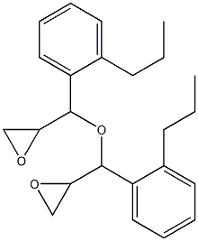 2-Propylphenylglycidyl ether Struktur