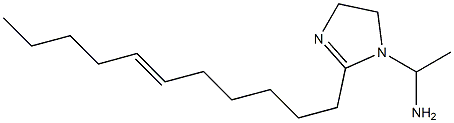 1-(1-Aminoethyl)-2-(6-undecenyl)-2-imidazoline Struktur