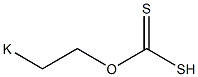 Dithiocarbonic acid O-(2-potassioethyl) ester Struktur