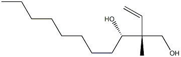 (1S,2R)-1-Octyl-2-methyl-2-vinyl-1,3-propanediol Struktur