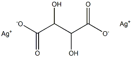 Silver DL-tartrate Struktur