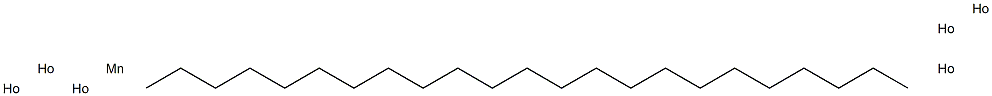 Hexaholmium tricosanmanganese Struktur