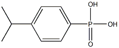 4-Isopropylphenylphosphonic acid Struktur