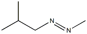 1-Methyl-2-isobutyldiazene Struktur