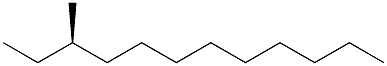 [R,(-)]-3-Methyldodecane Struktur