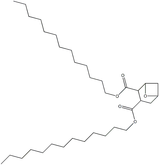 7-Oxabicyclo[3.1.1]heptane-2,3-dicarboxylic acid ditridecyl ester Struktur