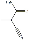 2-Cyanopropanamide Struktur