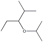 3-Isopropyloxy-2-methylpentane Struktur