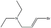 (E)-N,N-Diethyl-3-bromoallylamine Struktur