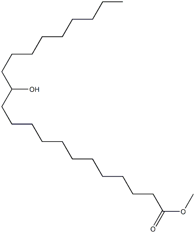 13-Hydroxydocosanoic acid methyl ester Struktur