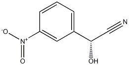 (R)-(3-Nitrophenyl)hydroxyacetonitrile Struktur