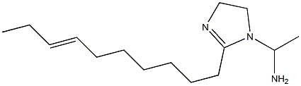 1-(1-Aminoethyl)-2-(7-decenyl)-2-imidazoline Struktur