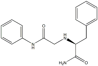 N-[[(Phenylamino)carbonyl]methyl]-L-phenylalaninamide Struktur