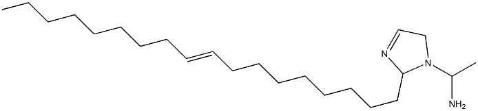 1-(1-Aminoethyl)-2-(9-octadecenyl)-3-imidazoline Struktur