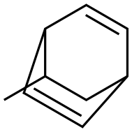 7-Methylbicyclo[2.2.2]octa-2,5-diene Struktur