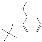 tert-Butyl 2-methoxyphenyl ether Struktur