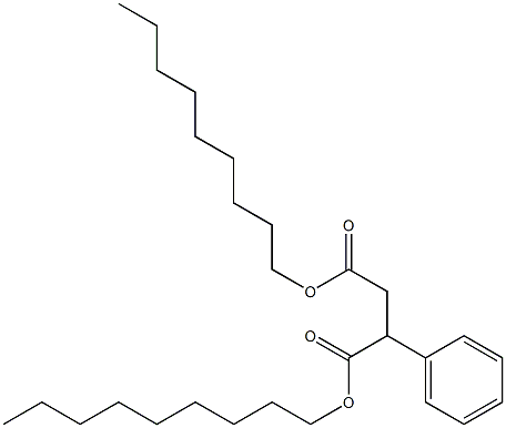 Phenylsuccinic acid dinonyl ester Struktur